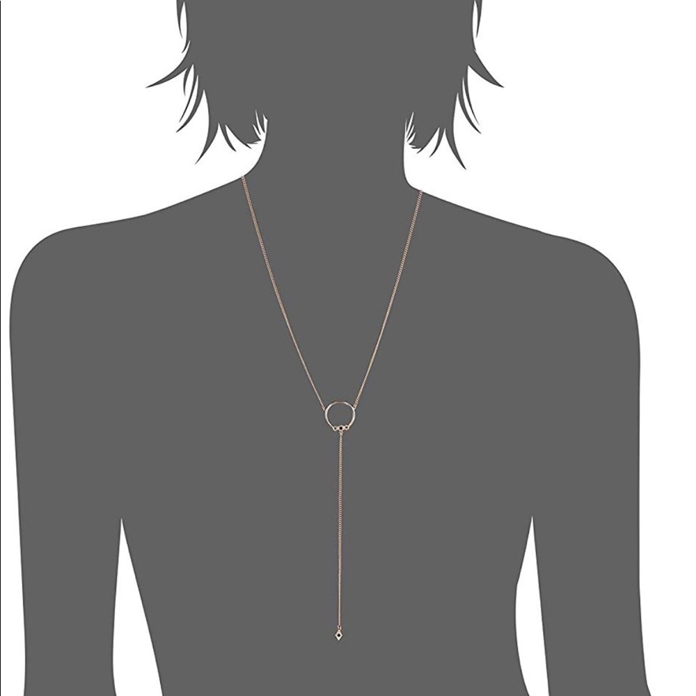 LUV AJ Full Bloom Lariat Necklace - Picture 2 of 2